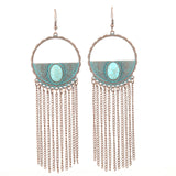 Vintage Geometric Earrings, Women's Jewelry