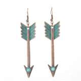 Vintage Geometric Earrings, Women's Jewelry