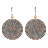 Vintage Geometric Earrings, Women's Jewelry