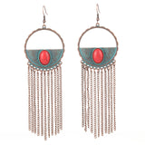 Vintage Geometric Earrings, Women's Jewelry