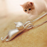 Cute Cat Pendant Necklace