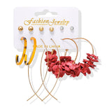 Bohemian Pearl Earrings, Women's Jewelry