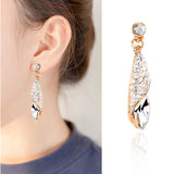 Crystal Water Dropearrings Earrings, Women's Jewelry