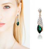 Crystal Water Dropearrings Earrings, Women's Jewelry