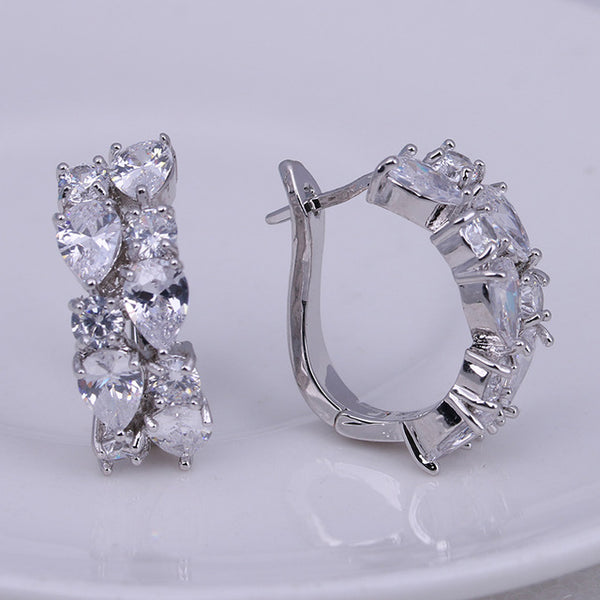 Classic Stone Earrings, Women Jewelry