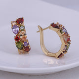 Classic Stone Earrings, Women Jewelry