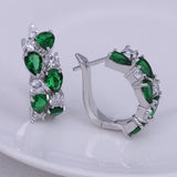 Classic Stone Earrings, Women Jewelry