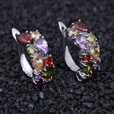 Classic Stone Earrings, Women Jewelry
