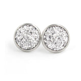 Steel Shinning Earring, Women Jewelry