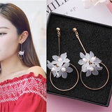 Flowers Earrings, Women Jewelry
