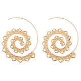 Swirl Heart Earrings, Women's Jewelry