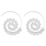 Swirl Heart Earrings, Women's Jewelry