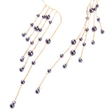 Pendant Cuff Choker Necklace, Women's Jewelry