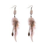 Bohemian Hollow Dream Catcher Earrings, Women's Jewelry