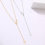 Cross And Digital 8 Necklaces, Women's  Jewelry