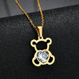 Bear Chain Necklaces, Women's Jewelry