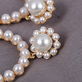 Round Pearl Earrings, Women's Jewelry