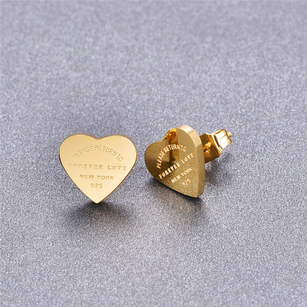Heart Earrings, Women Jewelry