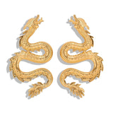 Metal Dangle Earrings, Women's Jewelry