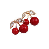 Red Cherry Earring, Women's Jewelry