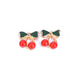 Red Cherry Earring, Women's Jewelry