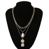 Pearl Angel Pendant Necklace, Women's Jewelry