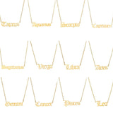 Old English Pendant Necklace, Women's Jewelry