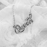 Queen Crown Chain Necklace, Women's Jewelry