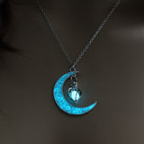 Moon Glowing Necklace, Women's Jewelry