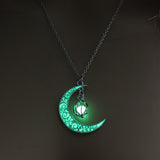 Moon Glowing Necklace, Women's Jewelry