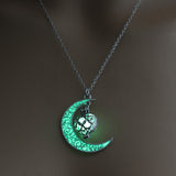 Moon Glowing Necklace, Women's Jewelry