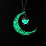 Moon Glowing Necklace, Women's Jewelry