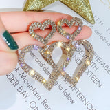 Round Crystal Earing, Women's Jewelry