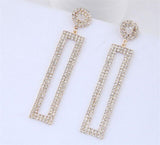 Round Crystal Earing, Women's Jewelry