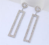 Round Crystal Earing, Women's Jewelry