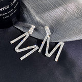 Round Crystal Earing, Women's Jewelry