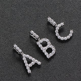 Tennis Letter Necklaces, Men's  Jewelry