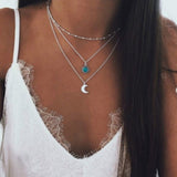 Tocona Multilayer Pendant Necklace, Women's  Jewelry