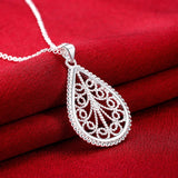 Silver Lovely Necklace, Women's  Jewelry