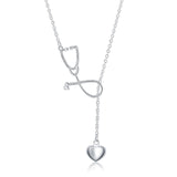 Silver Lovely Necklace, Women's  Jewelry