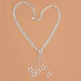 Silver Lovely Necklace, Women's  Jewelry
