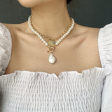 Pearls Chain Necklace, Women's Jewelry