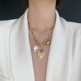 Pearls Chain Necklace, Women's Jewelry