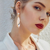 Crystal Water Dropearrings Earrings, Women's Jewelry