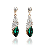 Crystal Water Dropearrings Earrings, Women's Jewelry