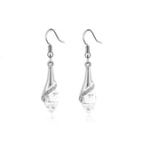 Crystal Water Dropearrings Earrings, Women's Jewelry