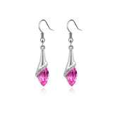 Crystal Water Dropearrings Earrings, Women's Jewelry