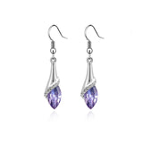 Crystal Water Dropearrings Earrings, Women's Jewelry