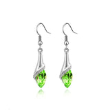 Crystal Water Dropearrings Earrings, Women's Jewelry