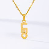 Letter Necklaces Pendants, Women's Jewelry